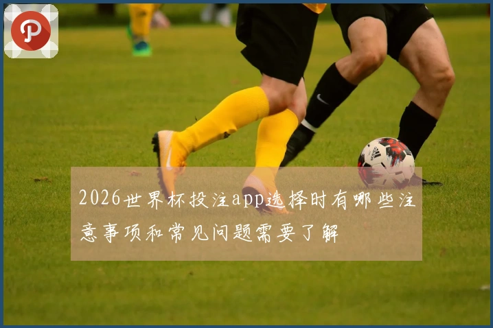 2026世界杯投注app选择时有哪些注意事项和常见问题需要了解