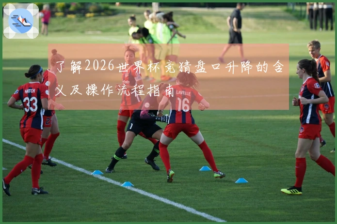 了解2026世界杯竞猜盘口升降的含义及操作流程指南