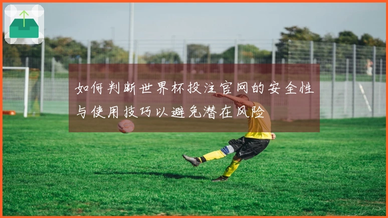 如何判断世界杯投注官网的安全性与使用技巧以避免潜在风险
