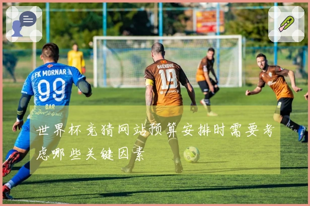 世界杯竞猜网站预算安排时需要考虑哪些关键因素