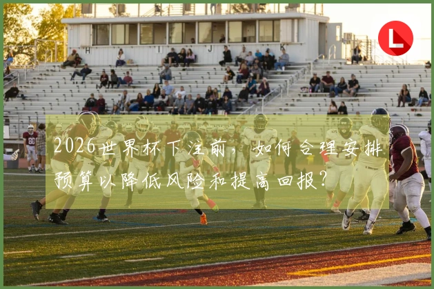 2026世界杯下注前，如何合理安排预算以降低风险和提高回报？